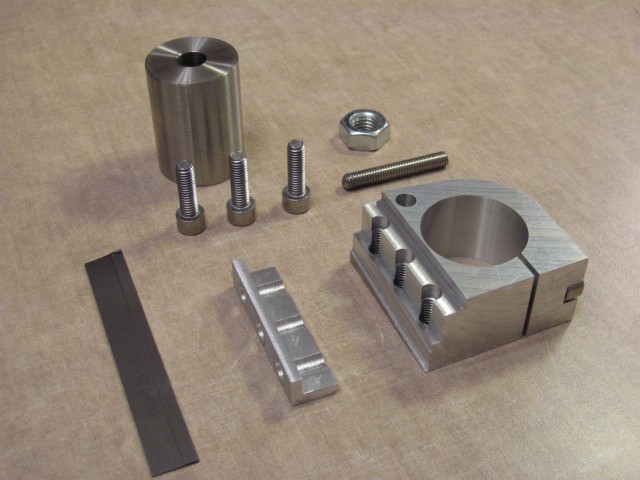Norman patent parting tool holder components